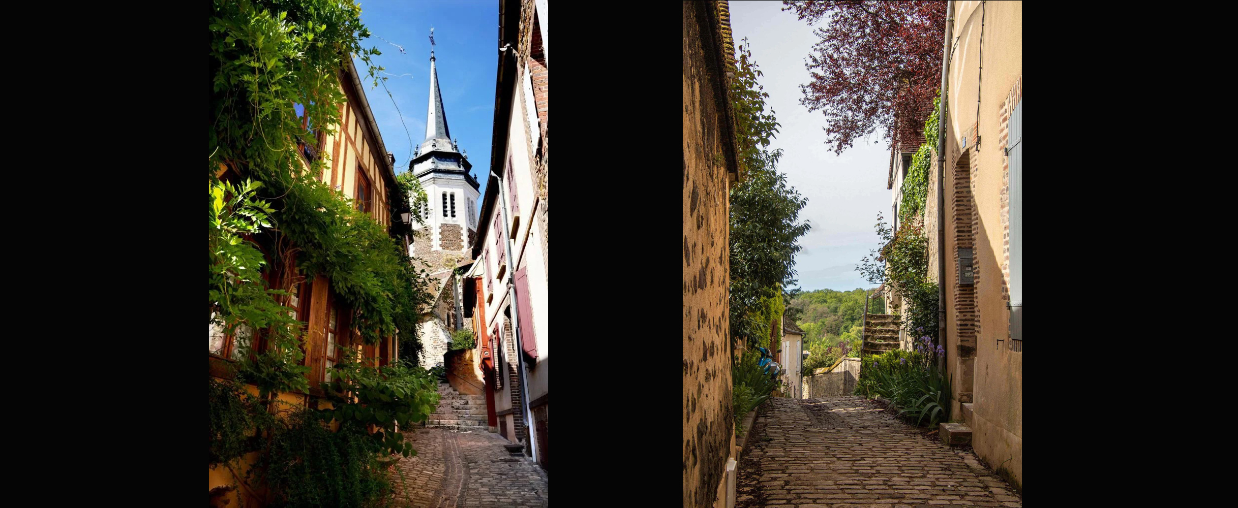 The small streets of Toucy
